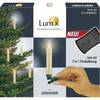 Lumix 74222 Funk-Weihnachtsbaum-Beleuchtung batteriebetrieben Warmweiß Lumix 74222 Funk-Weihnachtsbaum-Beleuchtung batteriebetrieben Warmweiß