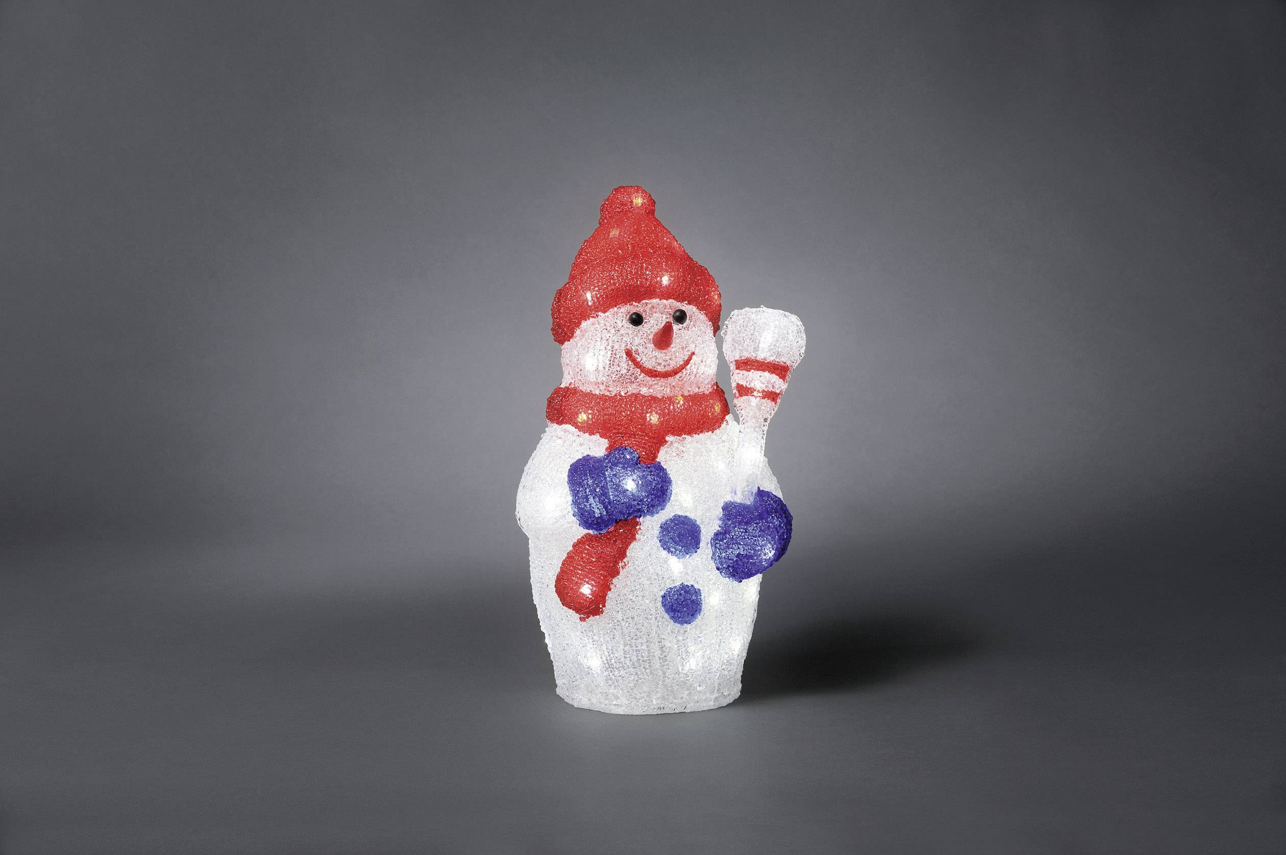 Konstsmide 6154-203 Acryl-Figur EEK: G (A - G) Schneemann Kaltweiß LED Bunt