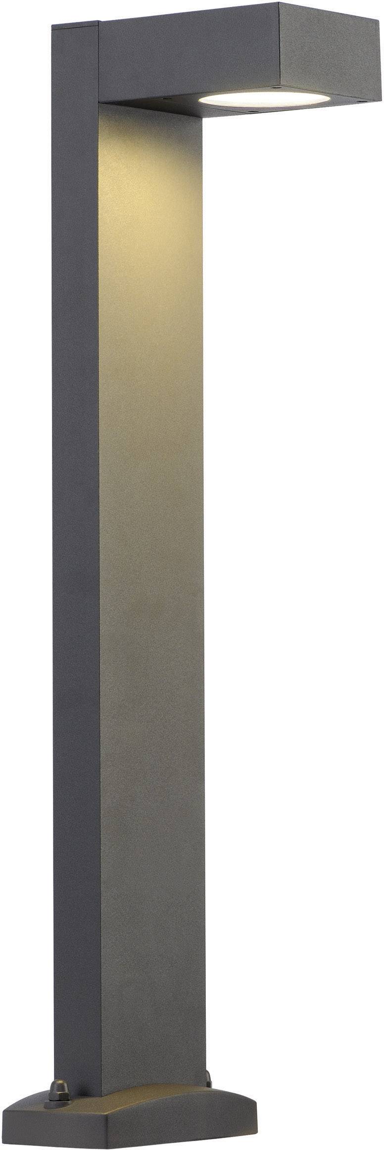 SLV 232295 Quadrasyl 75 Außenstandleuchte Energiesparlampe GX53 11W Anthrazit