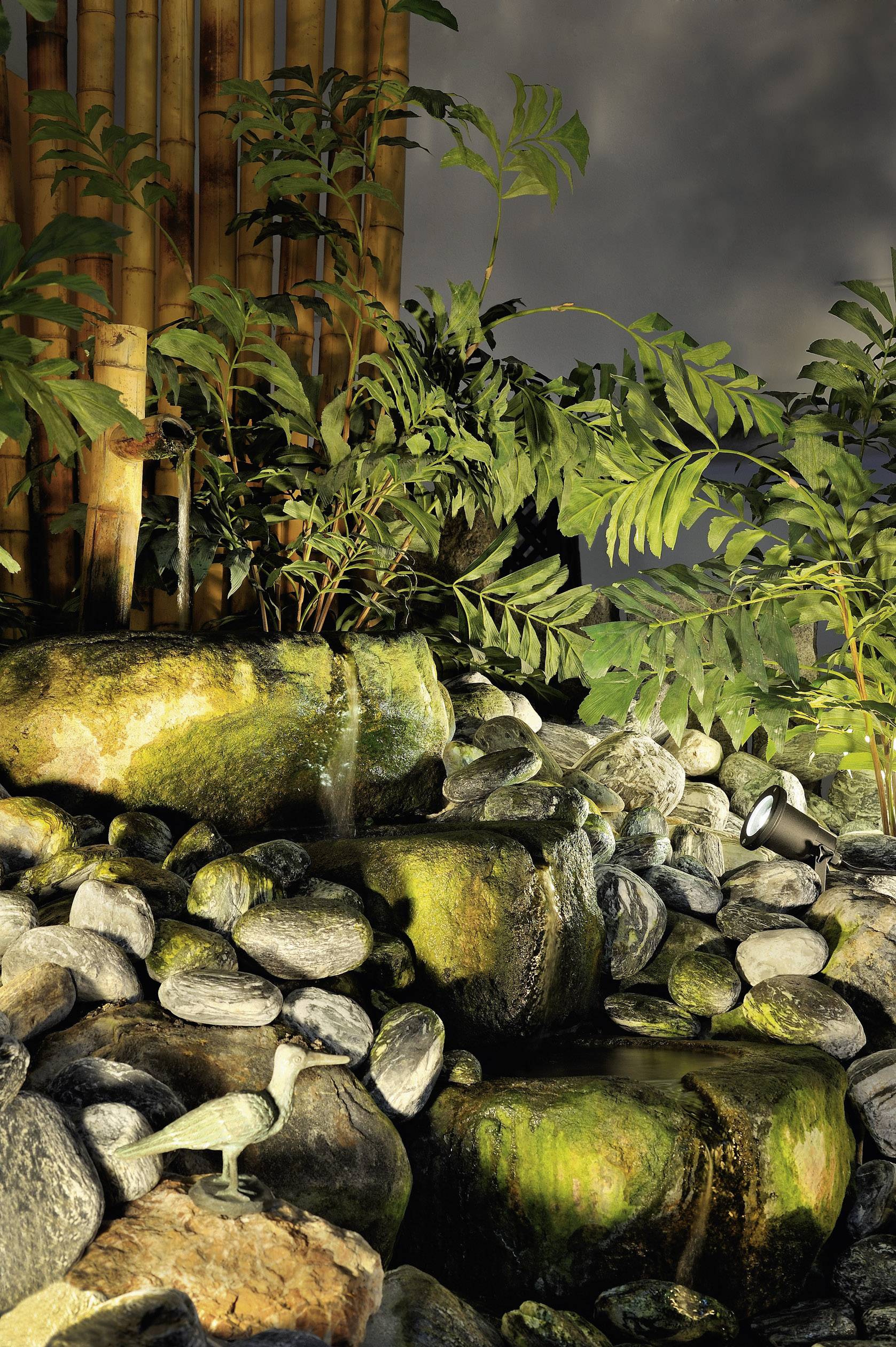 SLV 4064161255651 Nautilus Spike LED-Gartenstrahler 3er Set EEK: F (A - G) LED, Energiesparlampe, Halogen GU10 18W Schwarz