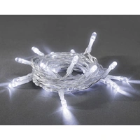 Konstsmide 1407-203 Micro-Lichterkette Innen batteriebetrieben Anzahl Leuchtmittel 10 LED Kaltweiß Konstsmide 1407-203 Micro-Lichterkette Innen batteriebetrieben Anzahl Leuchtmittel 10 LED Kaltweiß