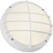 SLV Bulan Grid 229081 Außenwandleuchte Energiesparlampe, LED E27 50W Weiß