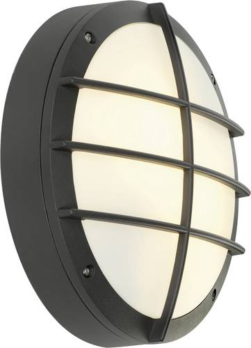 SLV Bulan Grid 229085 Außenwandleuchte Energiesparlampe, LED E27 50W Anthrazit