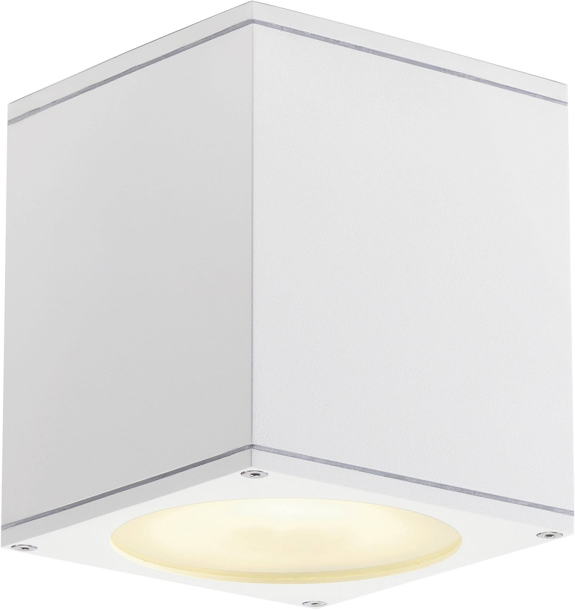 SLV 229551 Big Theo Außendeckenleuchte Halogen, LED GU10 75W Weiß