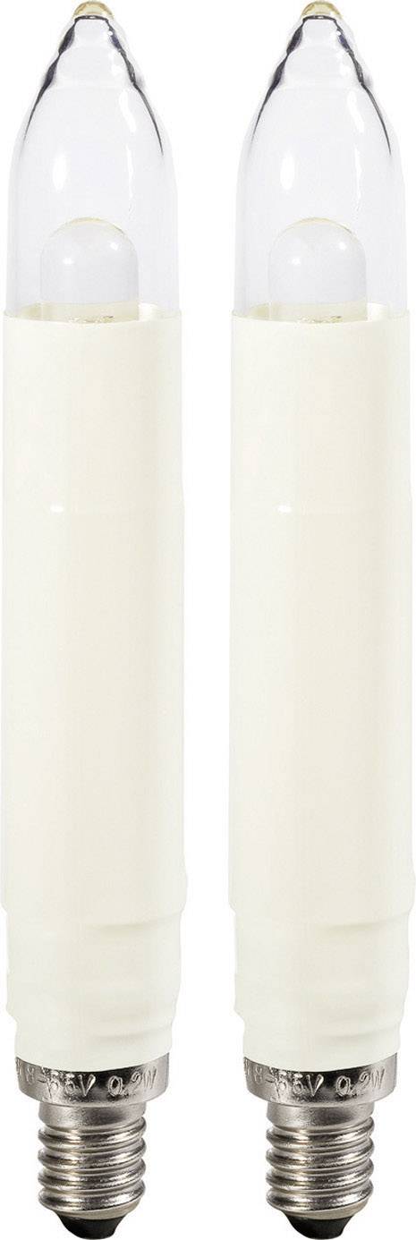Konstsmide 5037-120 LED-Ersatzlampe 2 St. E10 8 - 55V Warmweiß 