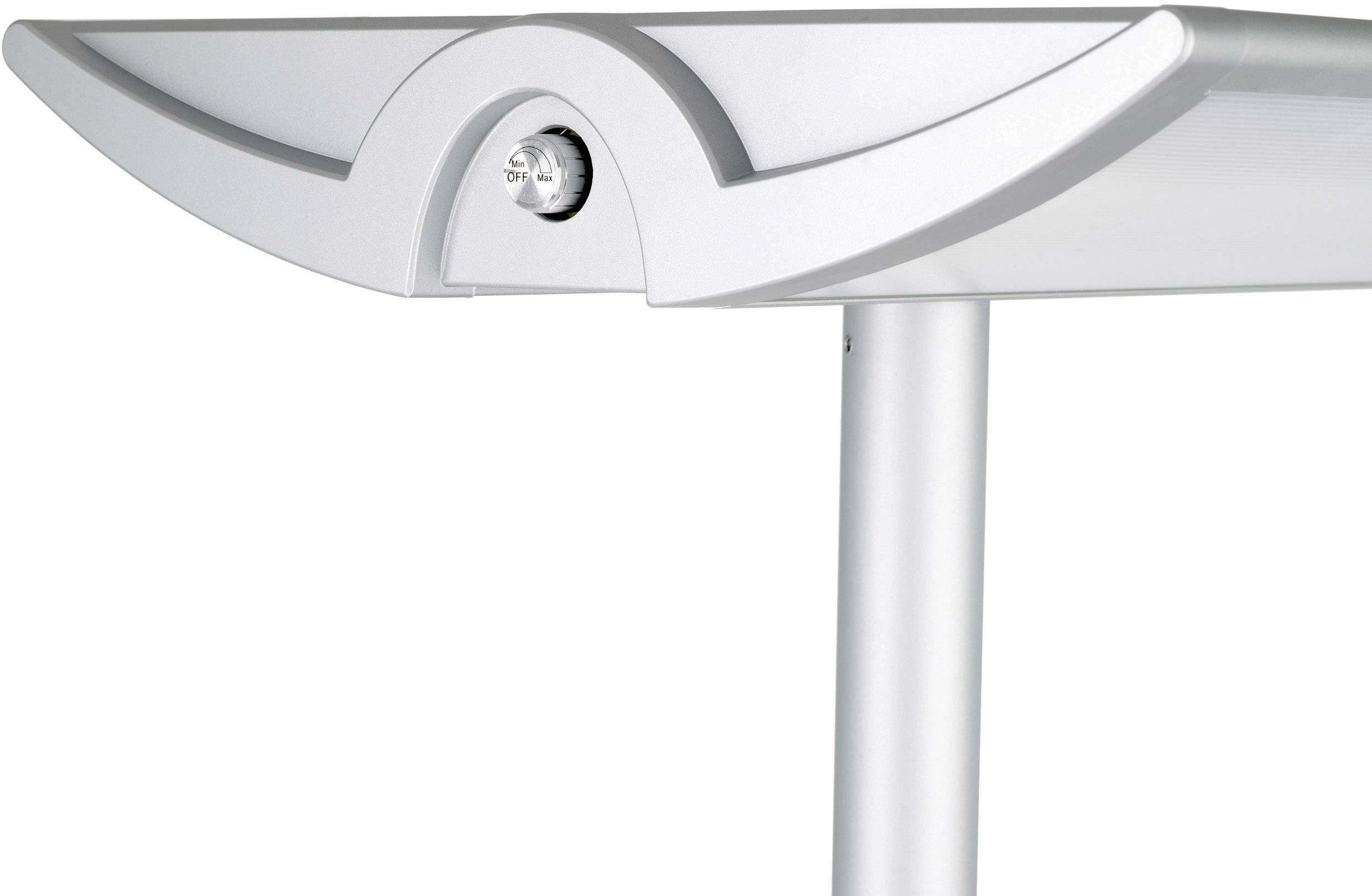 Maul MaulCentauri 8257095 Stehlampe Energiesparlampe 2G11 220W EEK: G (A - G) Silber