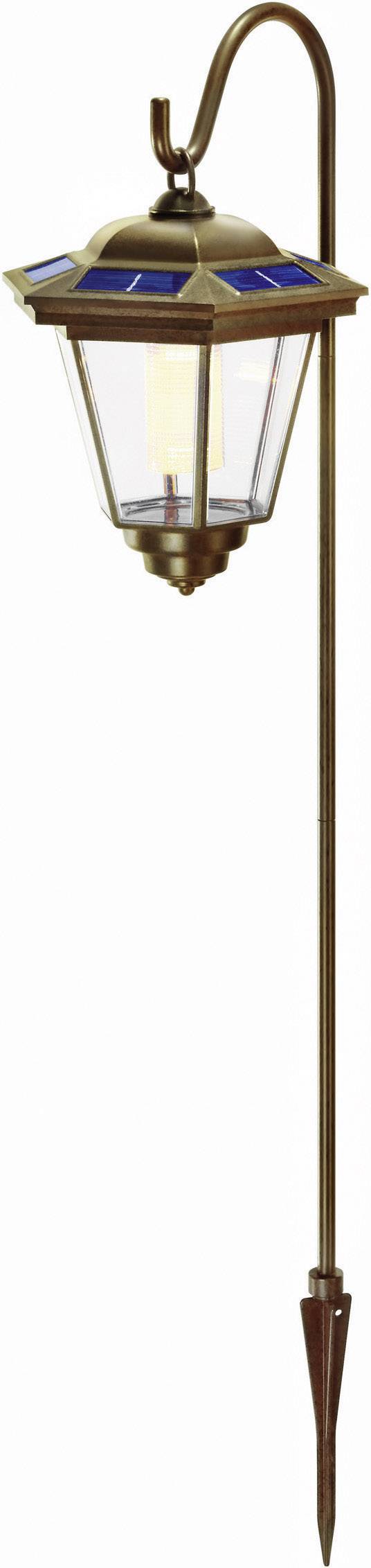 Esotec Solar-Gartenleuchte  Tivoli 102065 Laterne  LED  Warmweiß Kupfer