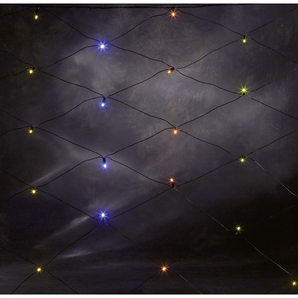 Konstsmide Filet lumineux pour l'extérieur 24 V 120 LED multicolore (l x H) 150 cm x 250 cm