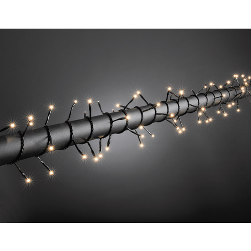 Konstsmide 2016-000 Micro-Lichterkette Außen netzbetrieben Anzahl Leuchtmittel 120 Glühlampe Klar Beleuchtete Länge: 5.95 m