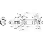 Norgren IMI RM/8016/M/25 Rundzylinder Hublänge: 25mm 1St. Norgren IMI RM/8016/M/25 Rundzylinder Hublänge: 25mm 1St.