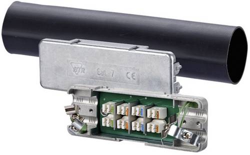 Metz Connect 130863-01-E Verteiler-Box flexibel: - starr: 0.128-0.325 mm² Polzahl: 8 1 St. Silber