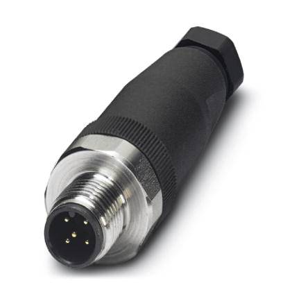 Phoenix Contact 1553187 Sensor-/Aktor-Steckverbinder, unkonfektioniert M12 Stecker, gerade Polzahl