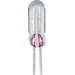 TRU Components 1590265 Xenonlampe 3.60V 1.22W Sockel (Miniaturlampen) Bi-Pin 1.27mm Klar 1St.