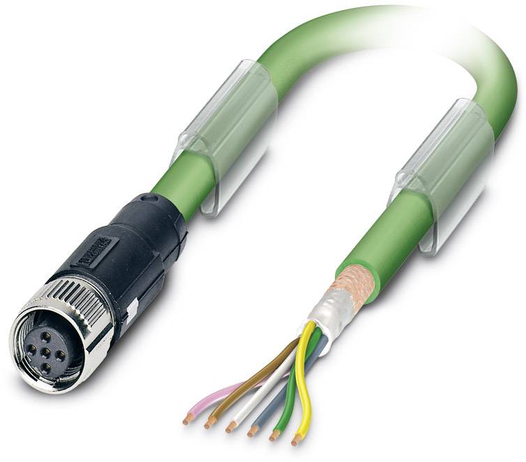 Phoenix Contact 1517932 Sensor-/Aktor-Datensteckverbinder, konfektioniert M12 Buchse, gerade 10.00 m Polzahl Sensoren: 5 1 St.