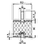 Netter Vibration NRE 15/25 Einfederung (max.) 3.4 mm Maximale statische Auflast 8 kg