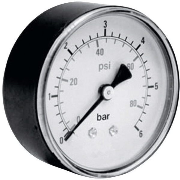 ICH Manometer 306.63.-1 Anschluss (Manometer): Rückseite -1 bis 0 bar Außengewinde 1/4" 1St.