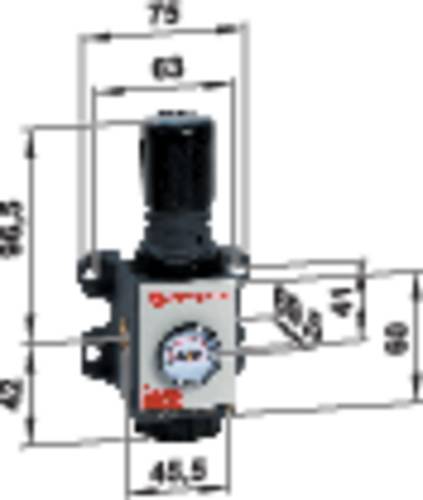 R92G-NNK-RMG Druckregler Druckluft Betriebsdruck (max.) 12 bar