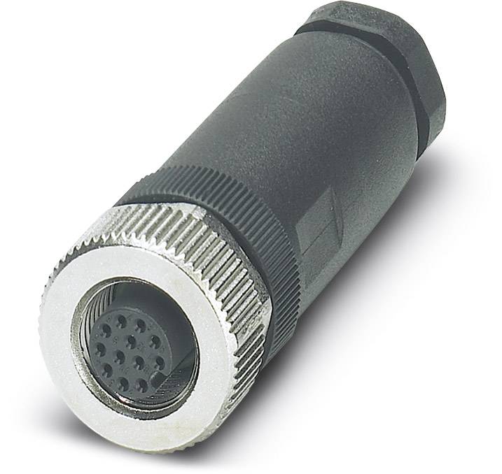 Phoenix Contact 1404420 Sensor-/Aktor-Steckverbinder, unkonfektioniert M12 Buchse, gerade Polzahl Sensoren: 12 1 St.
