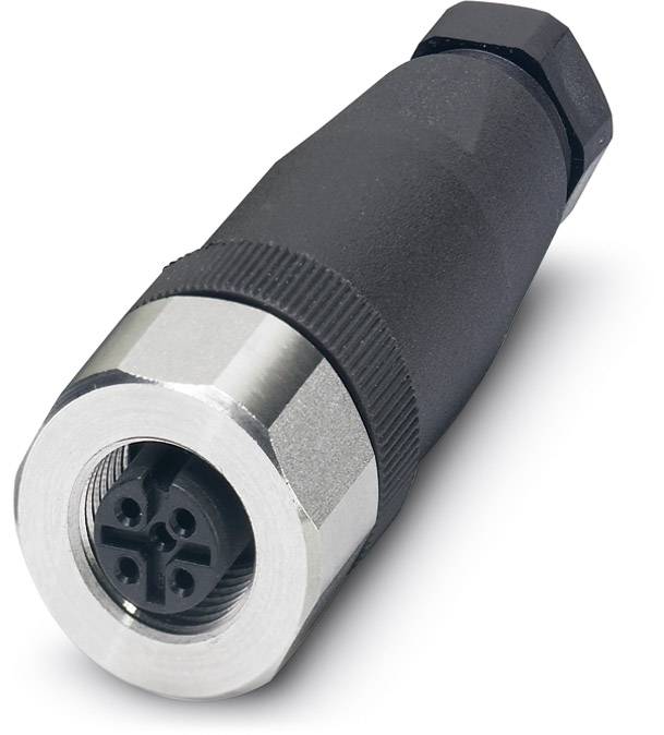 Phoenix Contact 1553242 Sensor-/Aktor-Steckverbinder, unkonfektioniert M12 Buchse, gerade Polzahl Sensoren: 4 1 St.