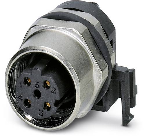 Phoenix Contact 1436550 Sensor-/Aktor-Einbausteckverbinder M12 Buchse, Einbau Polzahl Sensoren: 4 1