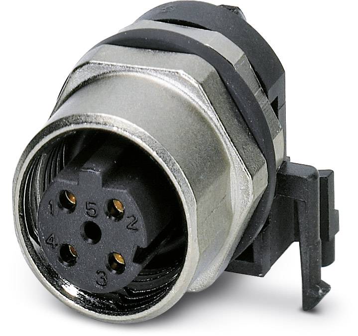 Phoenix Contact 1436550 Sensor-/Aktor-Einbausteckverbinder M12 Buchse, Einbau Polzahl Sensoren: 4 10St.