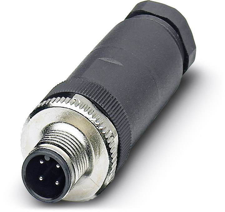 Phoenix Contact 1523230 Sensor-/Aktor-Steckverbinder, unkonfektioniert M12 Stecker, gerade Polzahl Sensoren: 4 1 St.