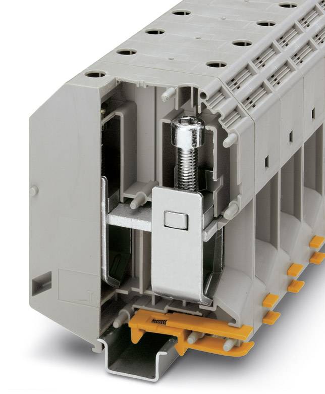 Phoenix Contact 3010217 Durchgangsreihenklemme 36 mm Schrauben Grau 3 St.