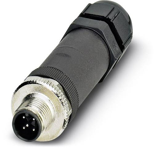 Phoenix Contact 1556825 Sensor-/Aktor-Steckverbinder, unkonfektioniert M12 Stecker, gerade Polzahl
