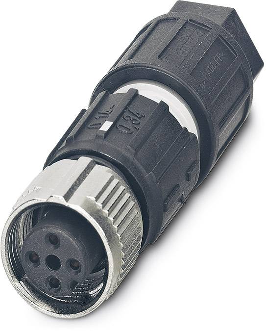 Phoenix Contact 1521588 Sensor-/Aktor-Steckverbinder, unkonfektioniert M12 Buchse, gerade Polzahl Sensoren: 4 1 St.