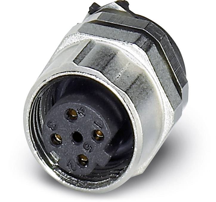 Phoenix Contact 1542648 Sensor-/Aktor-Einbausteckverbinder M12 Buchse, Einbau Polzahl Sensoren: 4 60St.
