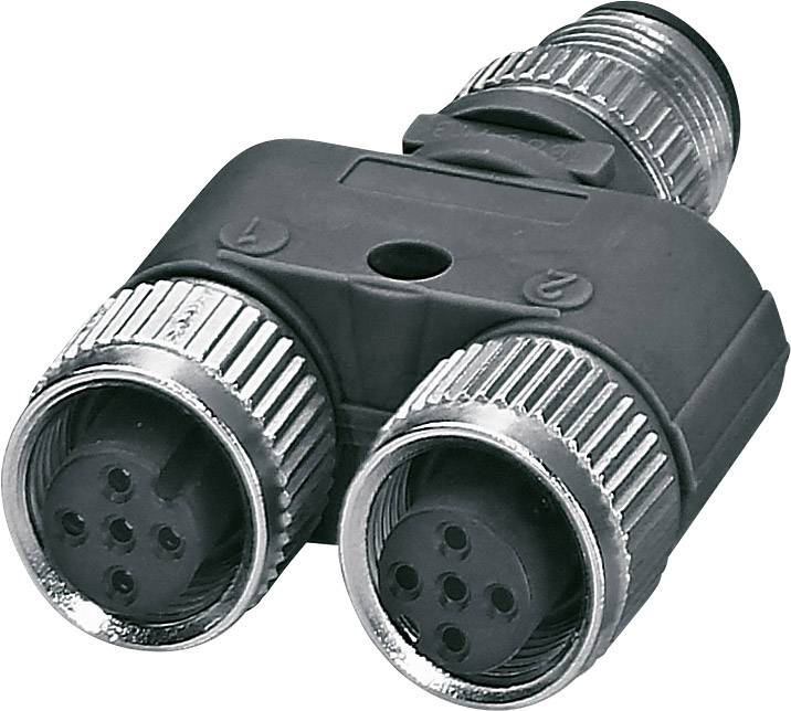 Phoenix Contact 1514029 Sensor-/Aktor-Verteiler und Adapter M12 Adapter, Y-Form Polzahl Sensoren: 5 5 St.