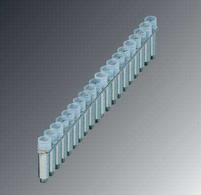 Mehrere ordinierungsfähige Dyneema-Rundpanzerrohre, die für den internen Schutz bei Bauprojekten verwendet werden.