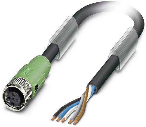 Phoenix Contact 1518397 Sensor-/Aktor-Steckverbinder, konfektioniert M12 Buchse, gerade 15.00 m Pol