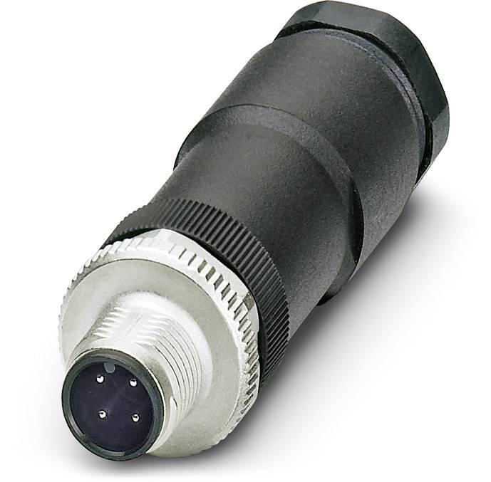 Phoenix Contact 1404415 Sensor-/Aktor-Steckverbinder, unkonfektioniert M12 Stecker, gerade Polzahl Sensoren: 4 1 St.