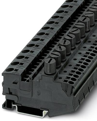 Phoenix Contact 3034248 Sicherungsreihenklemme 12.2 mm Zugfeder Schwarz 25 St.