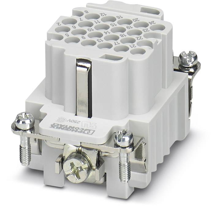 Phoenix Contact 1584046 Buchseneinsatz HC-DD 24 + PE Crimpen 1St.