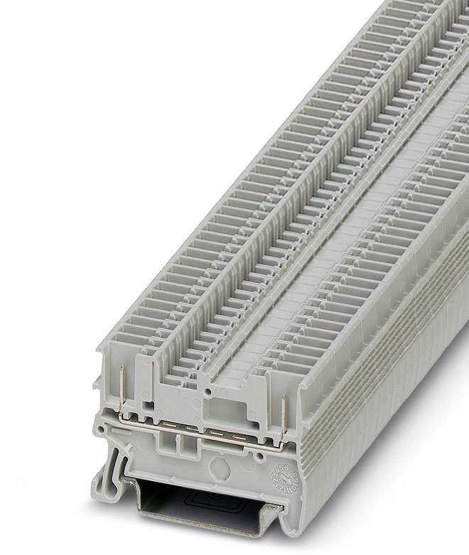 Phoenix Contact 3213784 Durchgangsklemme 3.5mm Schnellanschluss Grau 50St.