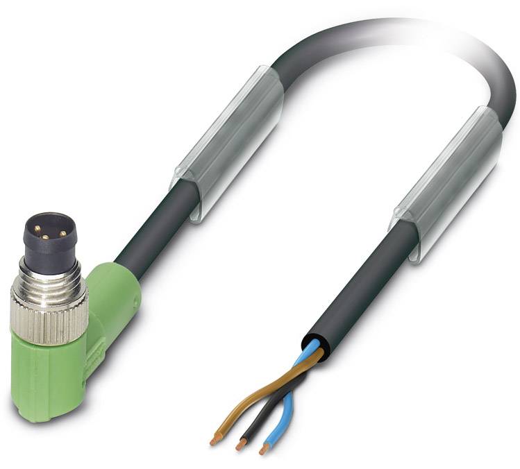 Phoenix Contact 1681716 Sensor-/Aktor-Steckverbinder, konfektioniert M8 Stecker, gewinkelt 5.00 m P