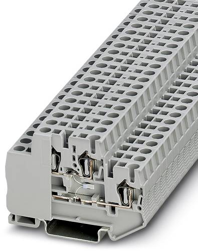 Phoenix Contact 3035564 Durchgangsreihenklemme 7.4 mm Zugfeder Grau 50 St.