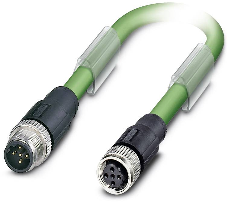 Phoenix Contact 1507201 Sensor-/Aktor-Datensteckverbinder, konfektioniert M12 Stecker, gerade, Buchse, gerade 5.00 m Polzahl Sensoren: 5 1 St.