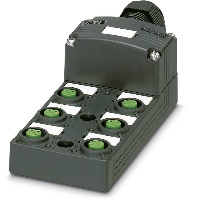 Phoenix Contact SACB-6/12-C SCO P 1452770 Sensor/Aktorbox passiv M12-Verteiler mit Kunststoffgewinde 1St.