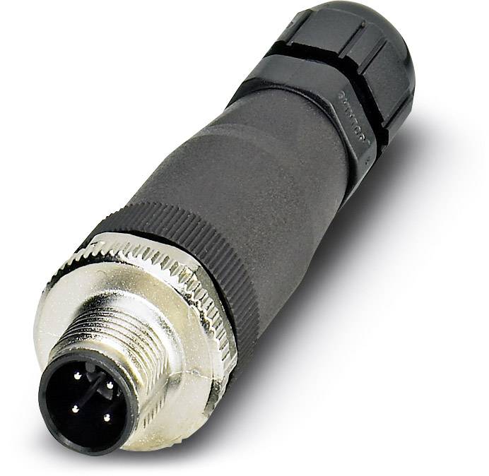 Phoenix Contact 1556870 Sensor-/Aktor-Steckverbinder, unkonfektioniert M12 Stecker, gerade Polzahl Sensoren: 4 1St.