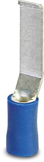 Phoenix Contact 3240569 Stiftkabelschuh flache Ausführung, hakenförmig 1.50 mm² 2.50 mm² Teilisoliert Blau 100 St.