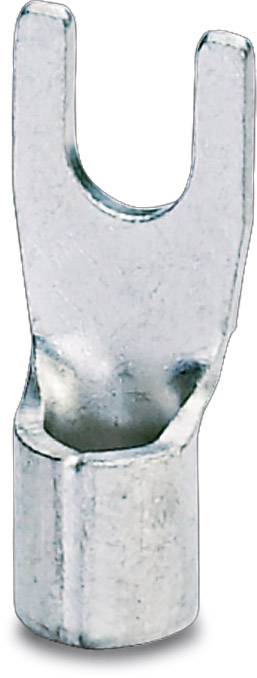 Phoenix Contact 3240142 Gabelkabelschuh 1.10mm² 2.50mm² Loch-Ø=3.2mm Unisoliert Metall 100St.