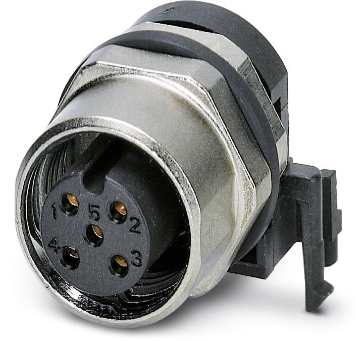 Phoenix Contact 1438024 Sensor-/Aktor-Einbausteckverbinder M12 Buchse, Einbau Polzahl Sensoren: 5 10 St.