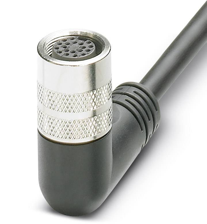 Phoenix Contact 1693733 Sensor-/Aktor-Anschlussleitung M16 Buchse, gewinkelt 10.00m Polzahl Sensoren: 12 1St.