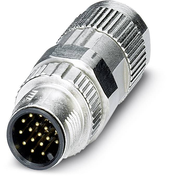 Phoenix Contact 1559602 Sensor-/Aktor-Steckverbinder, unkonfektioniert M12 Stecker, gerade Polzahl Sensoren: 17 1St.