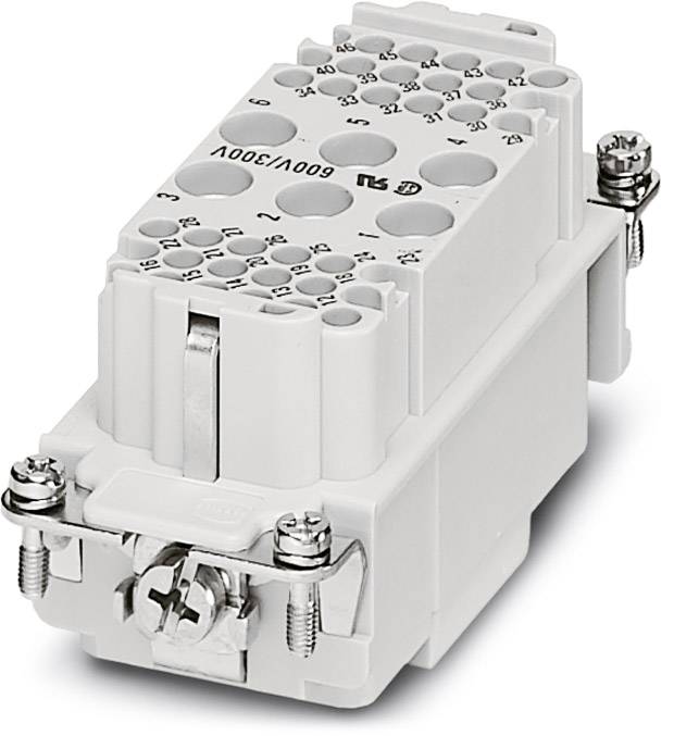 Phoenix Contact 1636389 Buchseneinsatz HC-K 6 + 36 + PE Crimpen 1St.