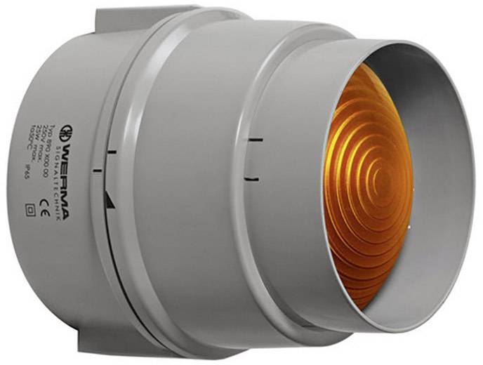Werma Signaltechnik Signalleuchte 890.300.00 890.300.00 Gelb Dauerlicht 12 V/AC, 12 V/DC, 24 V/AC