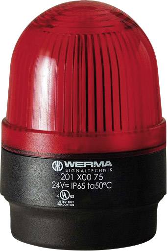 Werma Signaltechnik Signalleuchte 202.100.55 202.100.55 Rot Blitzlicht 24 V/DC